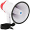 VONYX MEG020 Mégaphone Compact 20W, Idéal pour Manifestations et Matchs Sportifs - Jusqu’à 700 Mètres, Fonctions Enregistrement et Sirène, Poignée avec Dragonne, Réglage du Volume