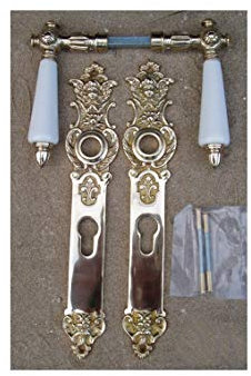 Türbeschlag Graf von Gerlitzen PZ 72 Langschild Türgriffe Türdrücker Tür Griff PZ72P