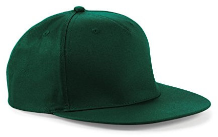 Beechfield Unisex Panel Snapback Rapper Cap