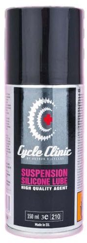 Cycle Clinic Bicycle Silicone Lubricant Suspension Fork Spray 150ml