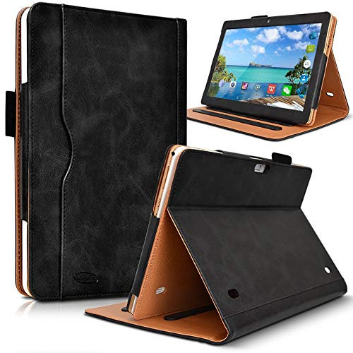 KARYLAX Schutzhülle und Halterung, Schwarz, für Tablet Logicom La Tab Full HD