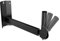 Audibax Neo 50 Corner Soporte Inclinable Altavoz Pro para Esquinas. Carga 35Kg, Vaso 35mm
