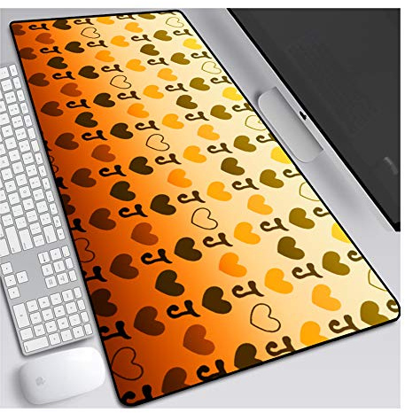 Mouse Pad Jojo's Bizarre Adventure Anime Mauspad Gemütlich Mousepad 700x300mm Mikrofaser Verbessert Geschwindigkeit und Präzision, Rutschfest Gummierte Unterseite Waschbar Verschleißfest,Für PC,C