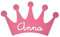 Placa decorativa infantil de madera corona personalizada con nombre, decoraciones cabecero puerta cuna, regalos originales para bebes recién nacidos