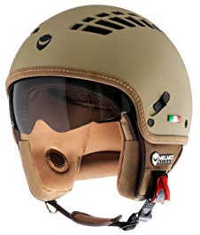 Helm HELMO Milano Demi Jet -ViaColVento- (S, Pistachio grün matt)