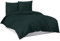 Mixibaby Bettwäsche Bettgarnitur Bettbezug 100% Baumwolle 135x200 155x220 200x220 200x200, Farbe:Dunkelgrün, Größe:200 x 220 cm