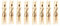 Jumbo Wooden Clothes Pegs 8.2cm Bamboo Stick Masters Strong Birch Wood Clothes Pegs Wood Perfect Clothes Pegs for Craft and Laundry Pack of 24.