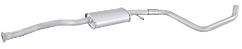 HELLA 8LC 366 024-021 Mittelschalldämpfer - Easy2Fit® Kit - mitte | Kompatibel mit: FORD ESCORT V, ESCORT V Turnier, ESCORT VI, ESCORT VI Turnier