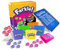 El juego de dados Farkle Deluxe incluye 36 dados coloridos, 6 vasos rodantes, bandeja rodante y hojas de puntuación. El clásico juego de dados Push-Your-Luck