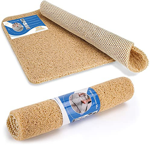Dikots Weiche Duschmatte, rutschfest, rutschfeste Duschmatte für die Innenseite der Dusche – waschbar und schnell trocknend, rutschfeste Duschmatte geeignet für alle nassen Oberflächen.