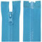 Aerzetix - C63879 - Set di 2 Cerniere Lampo iniettate N°3 65cm separabili - tiretto Decorativo - cursore in Metallo - Colore Blu Marino - Rete Scorrevole Cucito Abbigliamento merceria Giacca