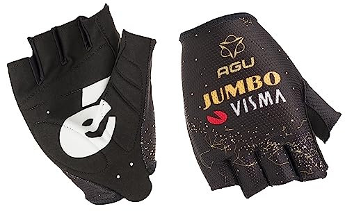 AGU Velodrome Tour de France 2023 Gloves Team Jumbo-Visma - Schwarz - XXXL