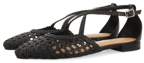 GIOSEPPO LESKOVIC, Balletto Piatto Donna, Nero, 40 EU, Nero, 40 EU