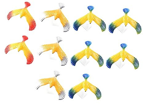 ibasenice 20stücke Balancierende Vögel Finger Spielzeug Für Mädchen Lernspielzeug Für Gleichgewicht Und Schwerkraft Decompression Toy Für Mädchen Und Jungen