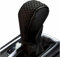 TISTIK Auto Schaltknauf Abdeckung für Opel Adam Karl Corsa Tigra Astra Olympia, Anti Rutsch Gangschaltung Schaltknauf Überzug Interieur Dekoratives Schutzhülle Zubehör,A/Black