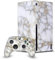 Head Case Designs Bianco E Oro Marmo Pacchetto Console Da Gioco Wrap E Pelle Per Controller Compatibile con Xbox Series X