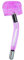 Electrode Wand Glass Tube Handheld Spare Parts High Frequency Wand for Ance Blackhead Remove Spare Glass Attachment for High Frequency Facial Device Elitzia ETHG01P（Violet Roller）