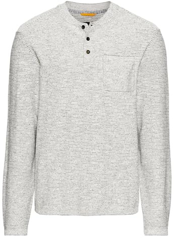 camel active Herren Henley Langarmshirt mit Cooling Effekt