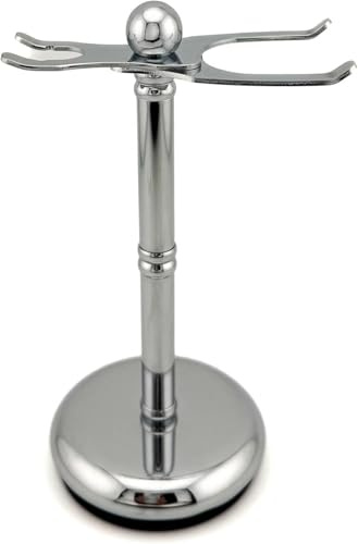 Parker Safety Razor, The Adjust-O-Stand, Adjustable Shave Stand | Customize to Fit any Size Brush, Keepis Razor and Brush Organized, Patent Pending