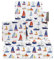 Geschenkpapier Jungen – Aquarellboote – Segeln – 6 Blatt Geschenkpapier für Männer, Ehemann und Freund – Geschenkpapier weiß – recycelbar – von Central 23