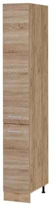 Vicco Apothekerschrank R-Line, Medizinschrank für die Küche, Sonoma, 30 cm