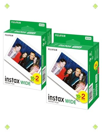 Fujifilm Instax Wide 20er Film 2er Set 40 Pose