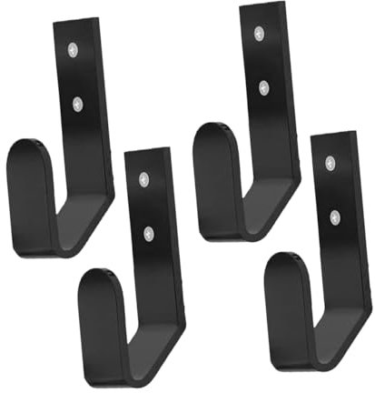 Uonlytech 4pcs Universal Keyboard Wall Mount Holder Bracket Compatible Keyboards Space-saving Desktop Rack for Home Office Gaming Rooms