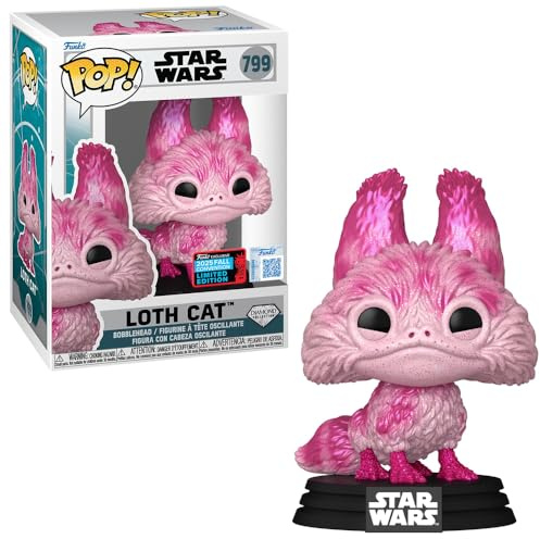 POP Star Wars Loth Cat Diamond Collection Funko Exclusive 2025 Fall Convention Limited Edition 799 (with Plastic Protection)