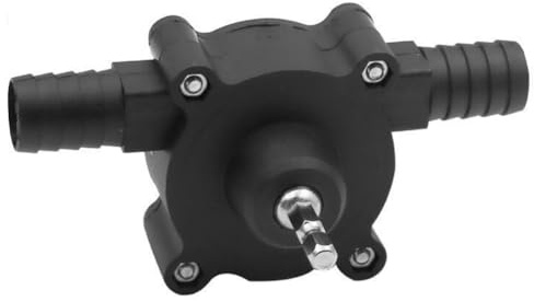 URPIZY Haushalts-Wasserpumpe, elektrische Tauchpumpe für Bohrmaschine, tragbare DC-Pumpe 13x7x7 cm, selbstansaugend, energiesparend, kompakt für Garten und Outdoor