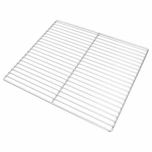 Generico Griglia Argento 45 x 40 cm Acciaio Inossidabile