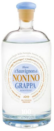 Distilleria Nonino, Grappa Monovitigno Sauvignon Blanc 41, elegante e aromatica dal profumo di vaniglia - Bottiglia in vetro da 700 ml
