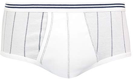 Eminence herr Ren bomull trosor med hög midja öppen Slip (1-pack)