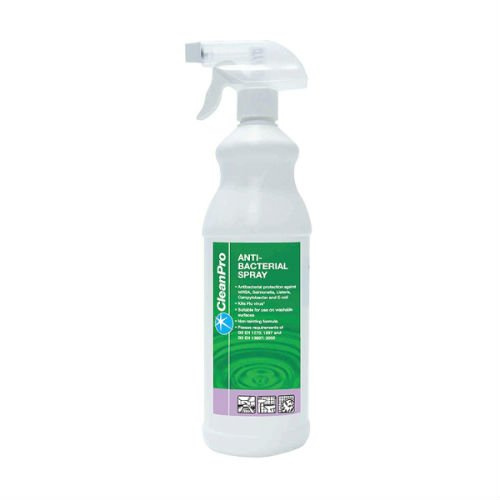Clean Pro Anti-Bacterial Spray 1 Litre