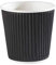 Kraft Black Ripple Disposable Coffee Cups 4oz / 120ml - Set of 40 - Disposable Paper Coffee Cups