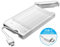 ineo USB C 3.1 Gen 2 Type C Tool-Free Screwless External Hard Drive Enclosure Case For 2.5 inch 9.5mm & 7mm SATA HDD SSD Caddy[C2573c]
