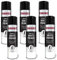 SIMONIZ 6 x WHITE PRIMER QUALITY AEROSOL SPRAY PAINT CANS 500ml