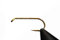 50 pcs/lot Bronze Color Fly Tying Hook Standard Dry Flies Fly Fishing Barbed Hooks Size 6# 8# 10# 12# 14# 16# 18# (18)