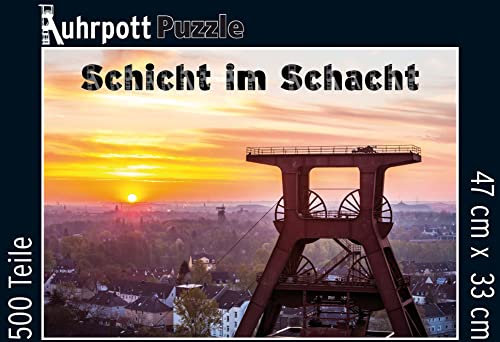 Ruhrpott Puzzle Schicht im Schacht