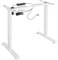 TecTake® Pied de Table de Bureau réglable en Hauteur électrique en Acier pour Bureau Assis Debout 85-129 x 65 x 71-121 cm Fonction Mémoire & Alarme Bureau Ergonomique Bureau Ordinateur Pied de Bureau