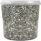 SQUAWK Hen Sized Oyster Shell | Premium Grade Poultry Food Mix | Nutritious Feed for Chicken Hen Animals | Natural Grit Mixture | Improves Digestion, Strong Bones & Beaks and Size of Eggs (1L Tub)