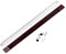 409mm EA3800 White Inside Brown Outside MJ4000 Trickle Slot Vent for uPVC, Timber, Vinyl and Aluminium Window Prevents Condensation, Damp & Mould by Air Ventilation Adjustable Flap