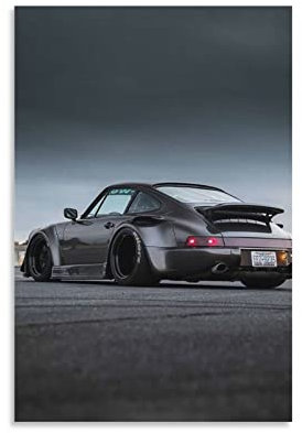 Auto-Poster 911 Rwb Maverick, dekoratives Gemälde, Leinwand, Wandkunst, Wohnzimmer, Poster, Schlafzimmer, Gemälde, 30 x 45 cm