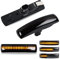 HOIIME LED Turn Signal Indicator Dynamic Side Light, Lamps Amber Side Repeaters Marker CAN-bus Error Free Smoked Compatible with Lan-d Rove-r Discovery 3/4 Freelander 2 Sport（1 Pair）