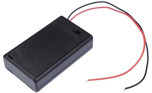 AAA x 3 Enclosed Style Battery Holder Case With Flying Leads