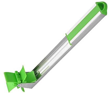 Wassermelonenschneider, Edelstahl Windmühle Form Schneidewerkzeug, Küchenhelfer zum schnellen Schneiden von Wassermelone, Melonenwürfel