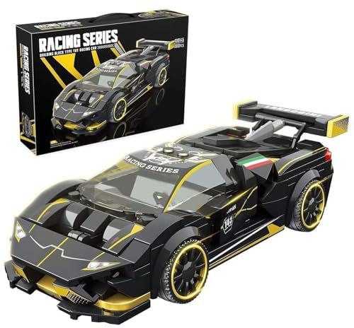 Tecnologia Modello Lambo Speed Champion EVO - 360 Mattoncini da Costruzione per Auto da Corsa Sportiva