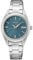 Seiko Damen Analog Quarz Uhr mit Edelstahl Armband SUR531P1, Silber