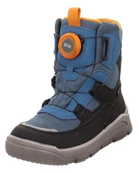 Superfit Mars, Stivali, Blu Arancione 8000, 31 EU Stretta