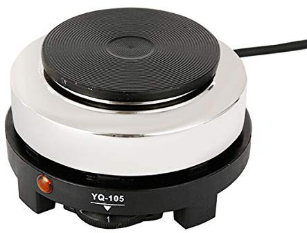 Mini Electric Stovetop for Espresso Maker Moka Pot Tea Pot & Cooking Stove for Camping, Dorm, RV