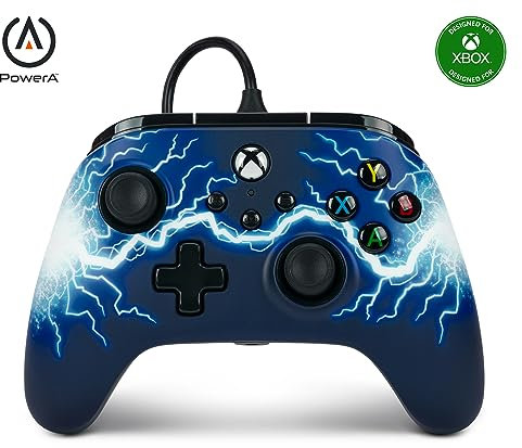 Power A Advantage Wired Controller - Xbox Series X/S - Arc Lightning